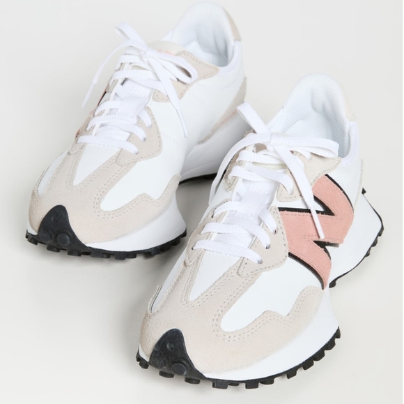 New Balance 327 Womens White Sneaker Shoes Size 7.5 - Picture 6 of 14